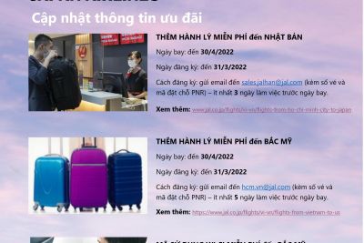 Thoải Mái Vi Vu Cùng Hãng Japan Airlines Khi Đặt Mua Vé Máy Bay Đi Nhật Và Bắc Mỹ