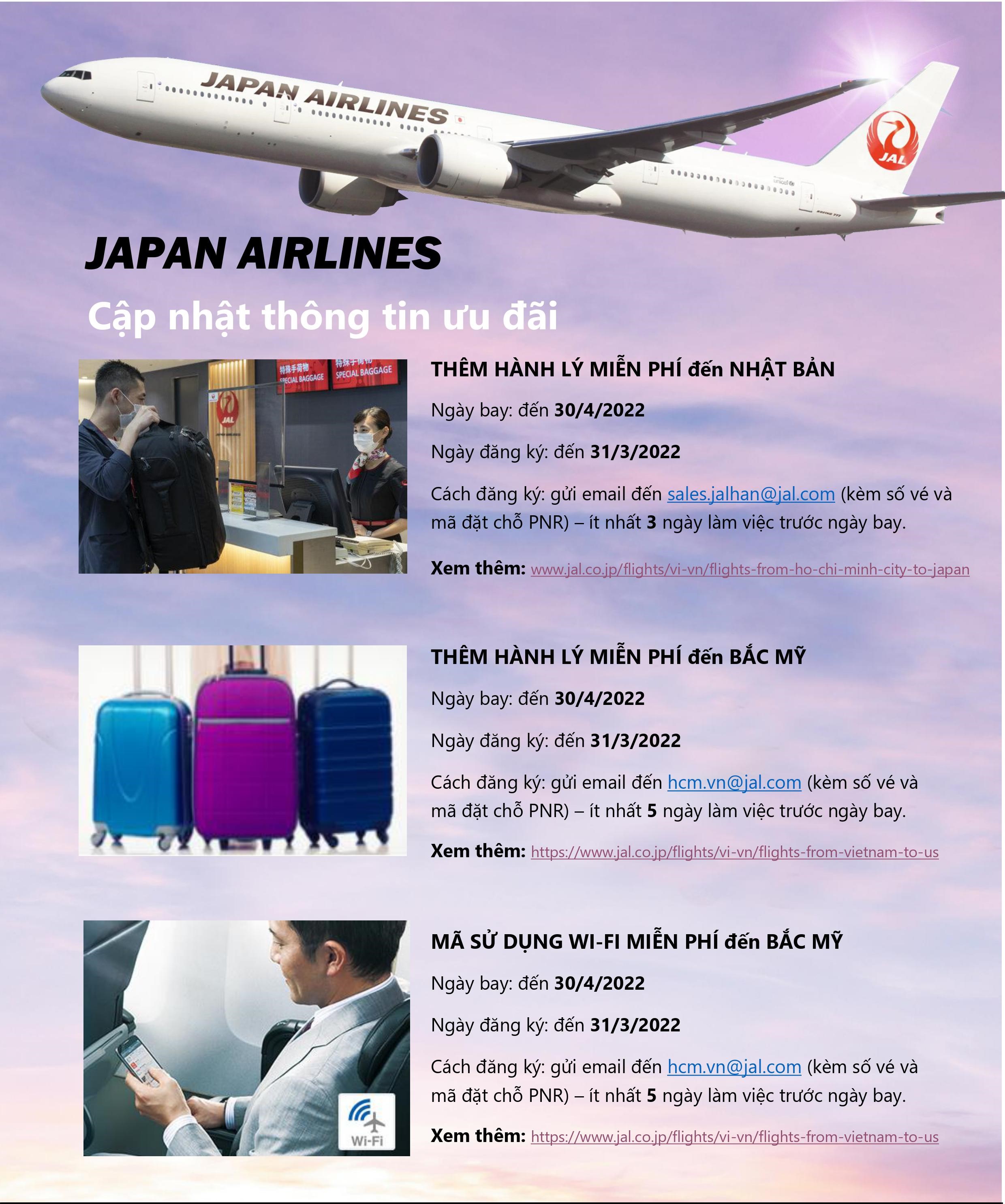 Thoải Mái Vi Vu Cùng Hãng Japan Airlines Khi Đặt Mua Vé Máy Bay Đi Nhật Và Bắc Mỹ