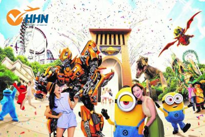Khám Phá Universal Studios Singapore Đẹp Mê Hồn